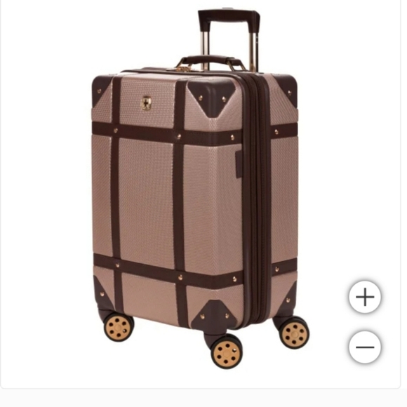 SwissGear 2-piece Hardside Trunk Luggage Set, new light pink - Picture 2 of 10